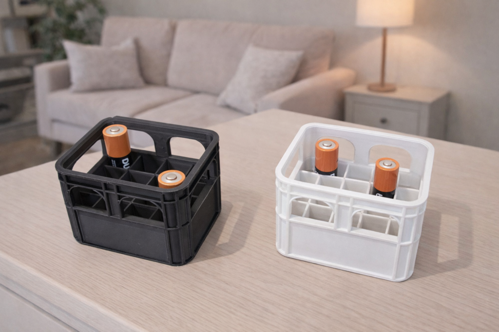 Organizer na baterie –2 x skrzynka
